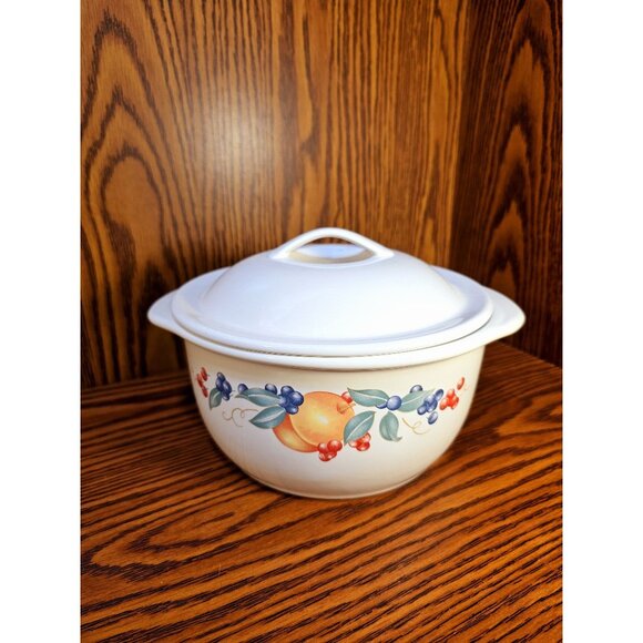 Corelle Coordinates Stoneware "Abundance" 1 1/2 Qt Casserole Dish - Picture 1 of 6
